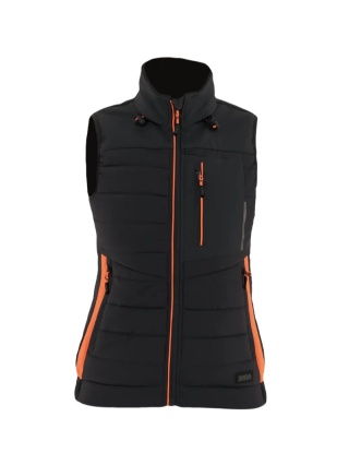 Kamizelka hybrydowa WOMAN PLUS Grafitowy Pomarańczowy odblaskowy