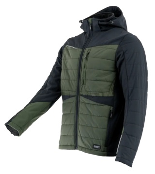 Kurtka hybrydowa COMFORT WINTER Oliwkowy Czarny