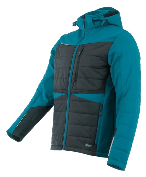 Kurtka hybrydowa COMFORT WINTER Petrol Czarny