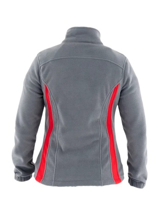 Polar WOMAN PLUS Szary Czerwony