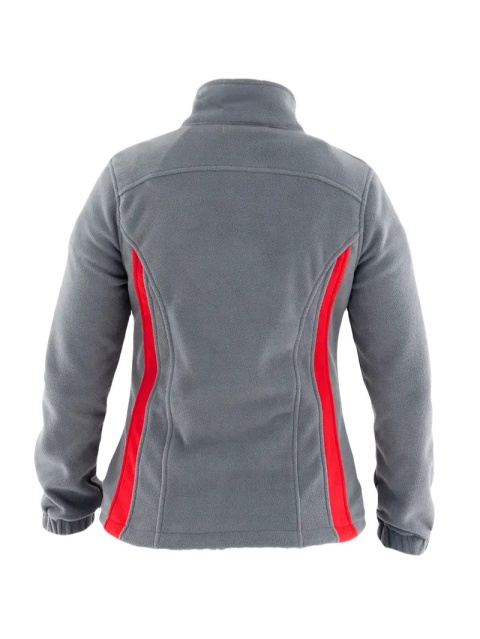 Polar WOMAN PLUS Szary Czerwony