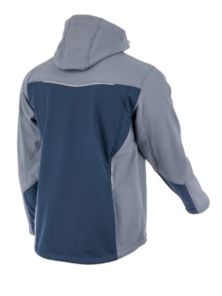 Softshell COMFORT PLUS Szary Granatowy