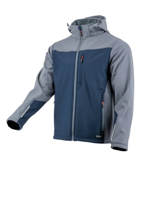 Softshell COMFORT PLUS Szary Granatowy