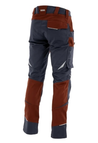 Spodnie do pasa COTTONFLEX Grafitowy Ceglasty