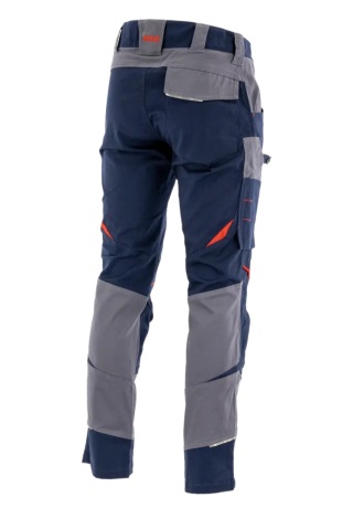 Spodnie do pasa COTTONFLEX Granatowy Ciemnoszary