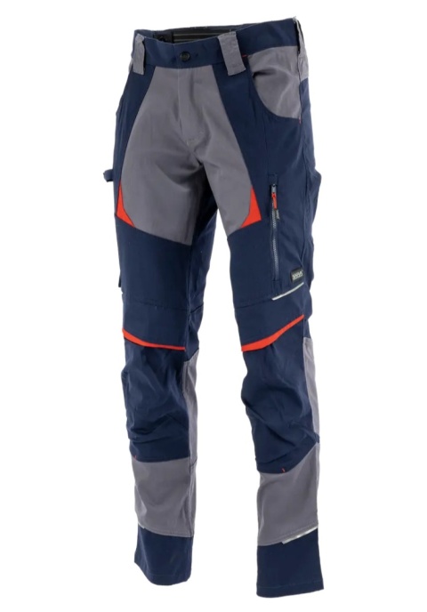 Spodnie do pasa COTTONFLEX Granatowy Ciemnoszary
