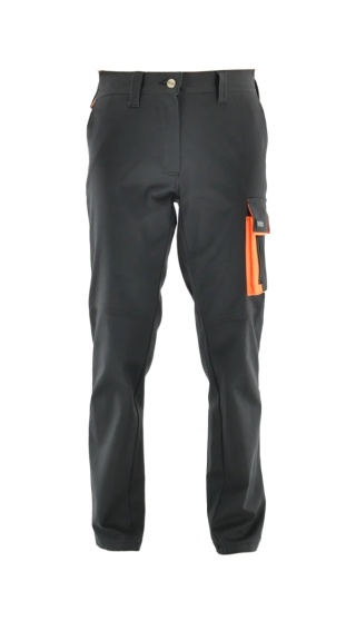 Spodnie do pasa HERA Grafitowy Pomarańczowy odblaskowy