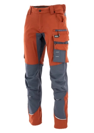 Spodnie do pasa MOTIONFLEX Ceglasty Grafitowy