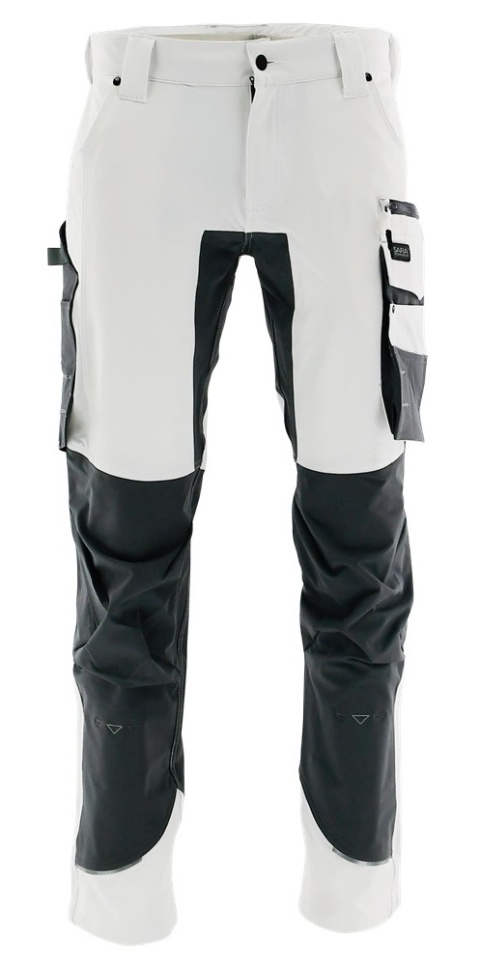 Spodnie do pasa MOTIONFLEX Biały Jasnoszary