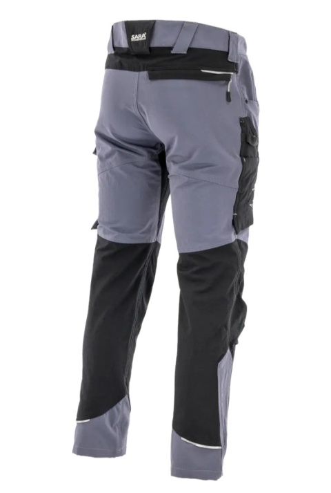 Spodnie do pasa MOTIONFLEX Ciemnoszary Czarny