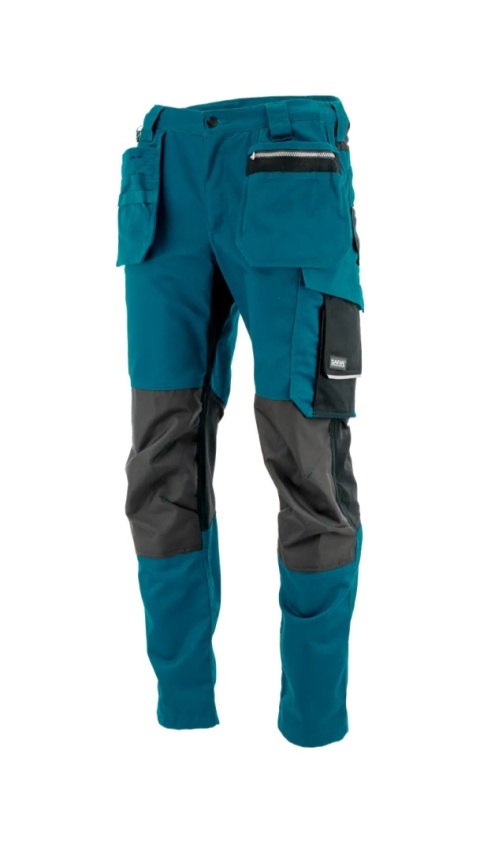 Spodnie do pasa monterskie MONTER Petrol Czarny