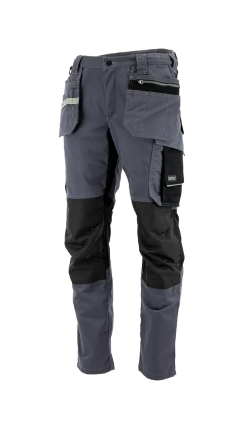 Spodnie do pasa monterskie MONTER Petrol Czarny