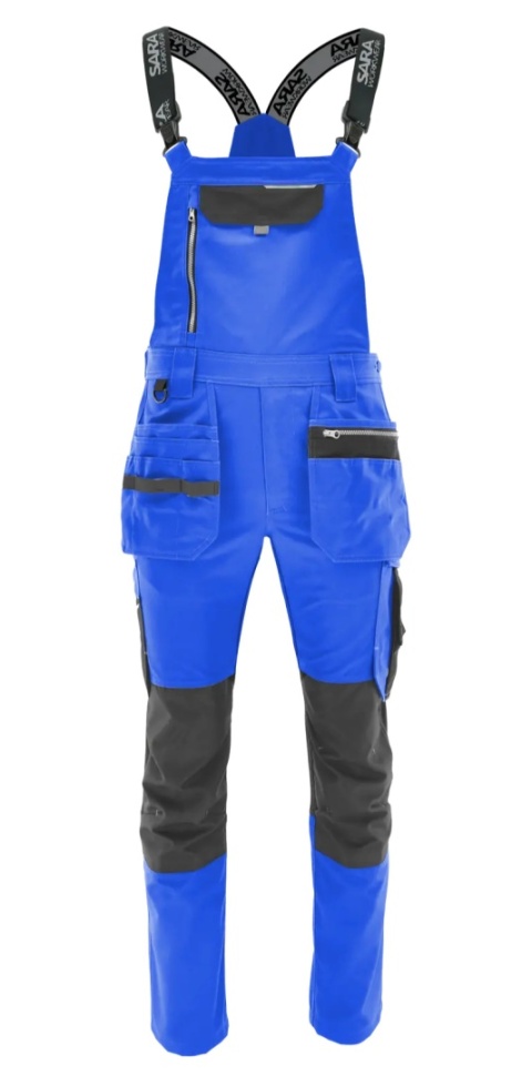 Spodnie ogrodniczki monterskie MONTER New Azzuro Charcoal