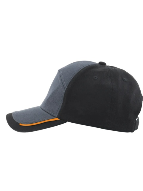 Czapka letnia STANDARD PLUS Grafitowy Czarny