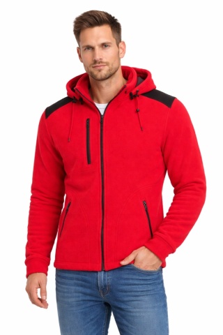 Polar FLRA 340 HOODED RED / BLACK