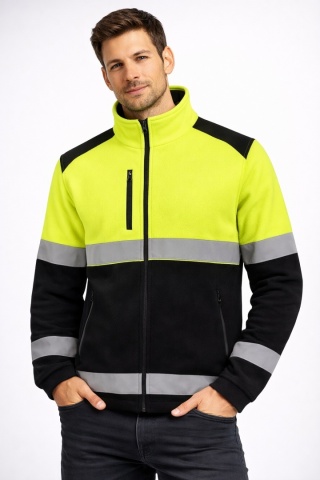 Polar ostrzegawczy dwukolorowy NEOPLUS FLHV450 - GOLD FLUOR / BLACK