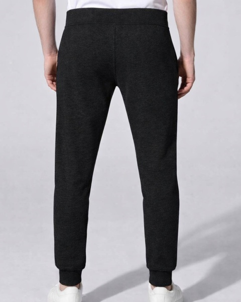 Spodnie Dresowe SWEET PANTS CUFF FRENCH TERRY - BLACK