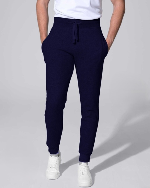 Spodnie Dresowe SWEET PANTS CUFF FRENCH TERRY - NAVY