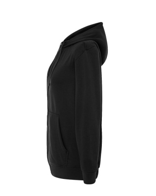 Bluza damska z kapturem, zapinana SWUL HOOD - BLACK