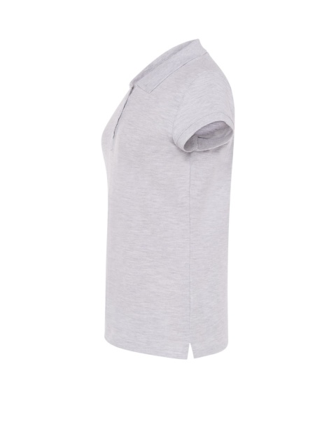 Polo damskie POPL 200 ASH MELANGE