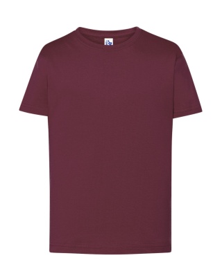 Premium T-Shirt KID TSRK 190 BURGUNDY