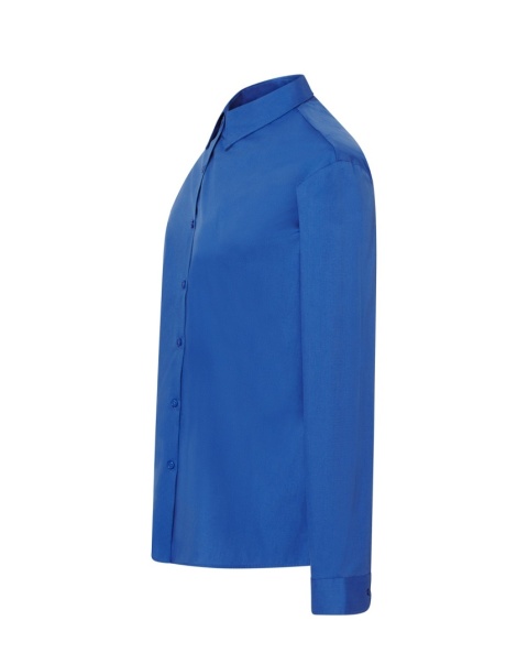 Koszula damska z długim rękawem SHLOXF ROYAL BLUE