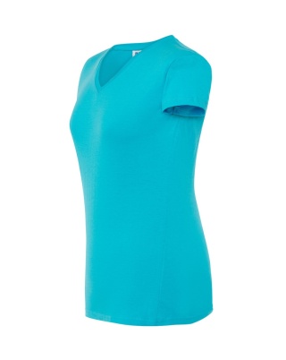REGULAR LADY COMFORT V-NECK - TURQUOISE