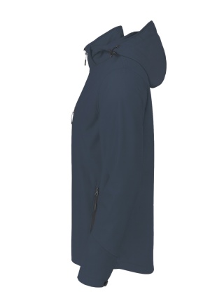 SOFTSHELL WINDSTORM HOODED LADY - NAVY