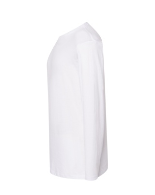 T-Shirt męski z długim rękawem TSRA150LS - WHITE