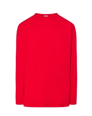 T-Shirt męski z długim rękawem TSRA150LS - RED