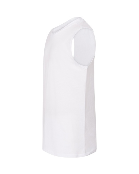 T-shirt męski bez rękawów TSUA TNK WHITE