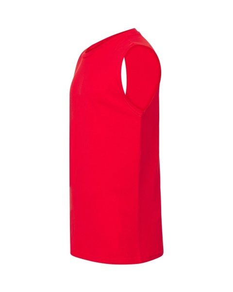 T-shirt męski bez rękawów TSUA TNK RED