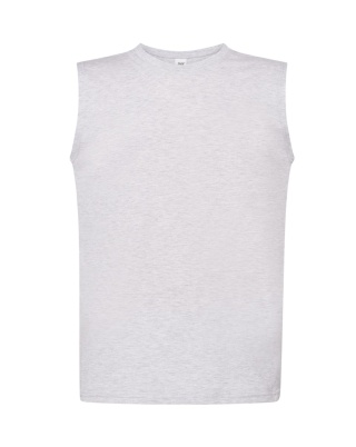 T-shirt męski bez rękawów TSUA TNK ASH MELANGE