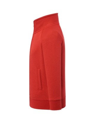 BLUZA KID FULL ZIP SWEATSHIRT - RED